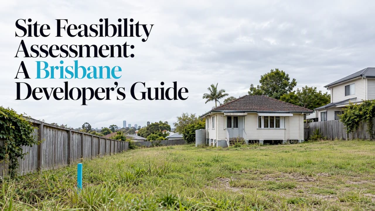 Site Feasibility Assessment: A Brisbane Developer's Guide